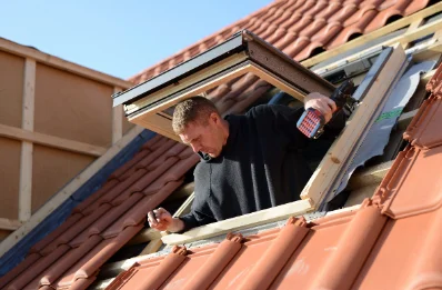 Pose de fenêtres de toit Velux à Hauviné
